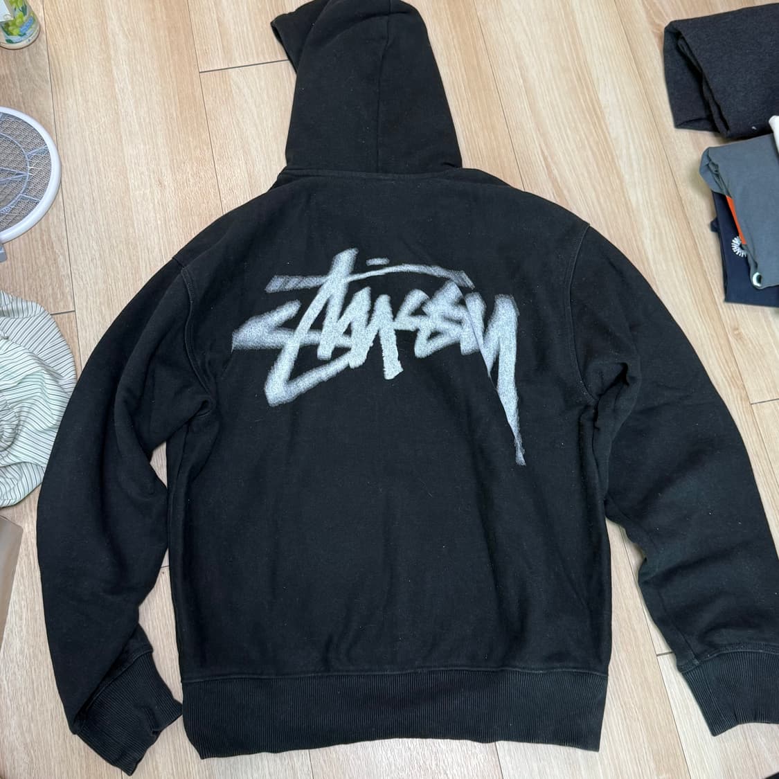 스투시 디지 스탁 후드 m 상품이미지3