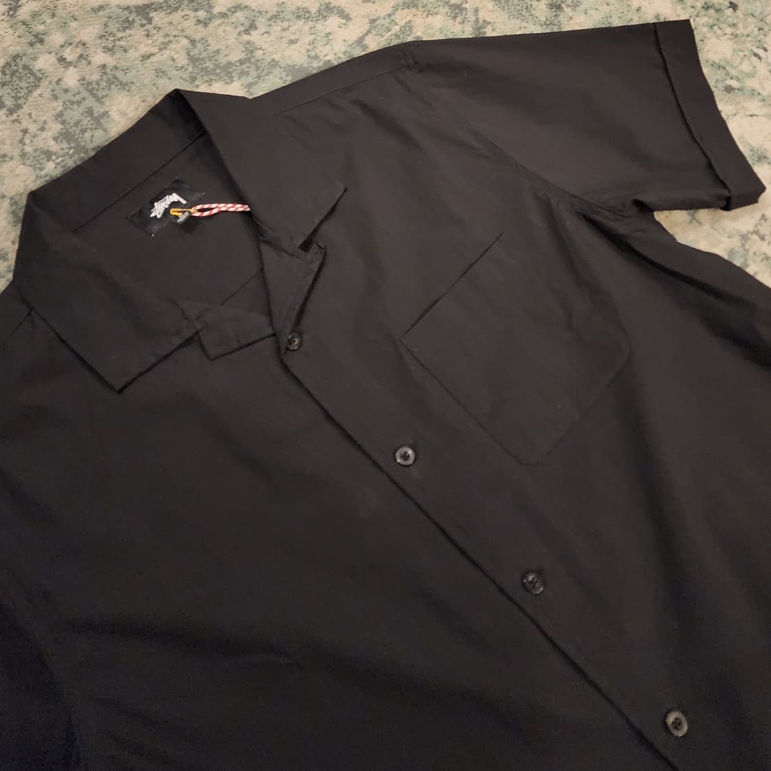 STUSSY 오픈카라 워크셔츠 상품이미지3