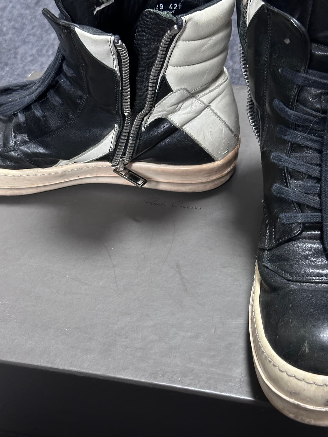 릭오웬흐 지오바스켓 42.5 상품이미지2