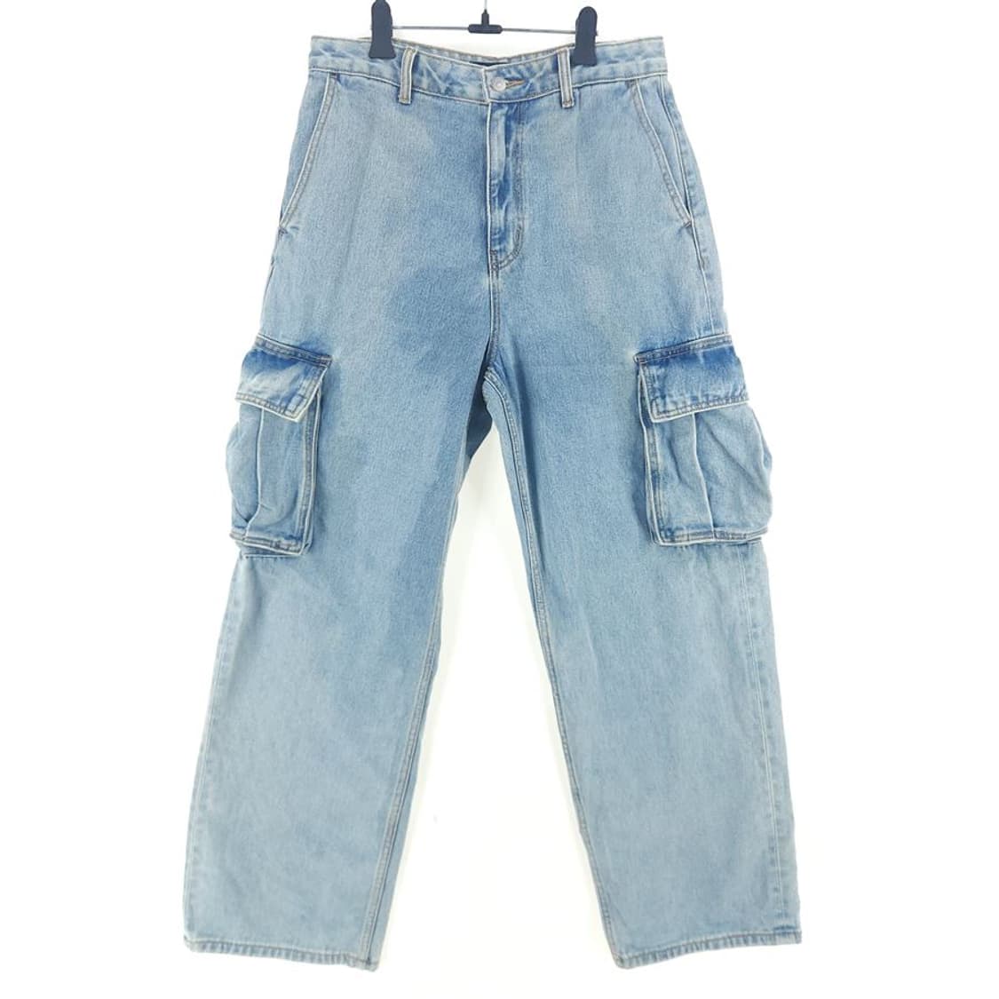 [남30]무신사스탠다드 카고 데님 팬츠(스판x)[Y62-070] 상품이미지1