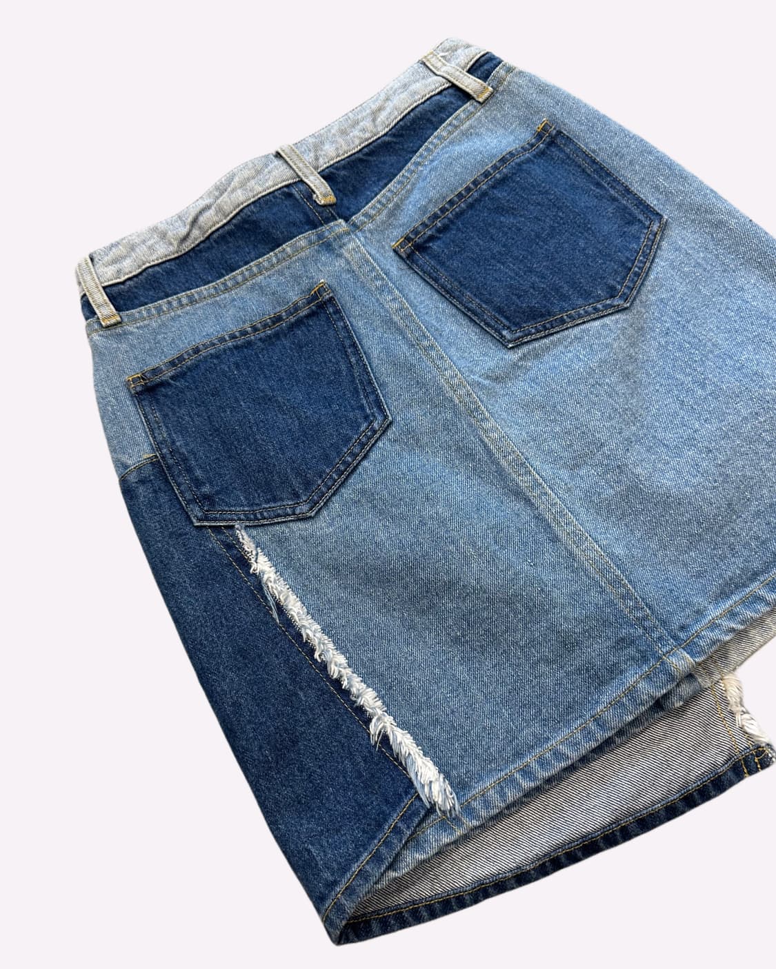 CECIL MCBEE rework denim skirt 상품이미지6