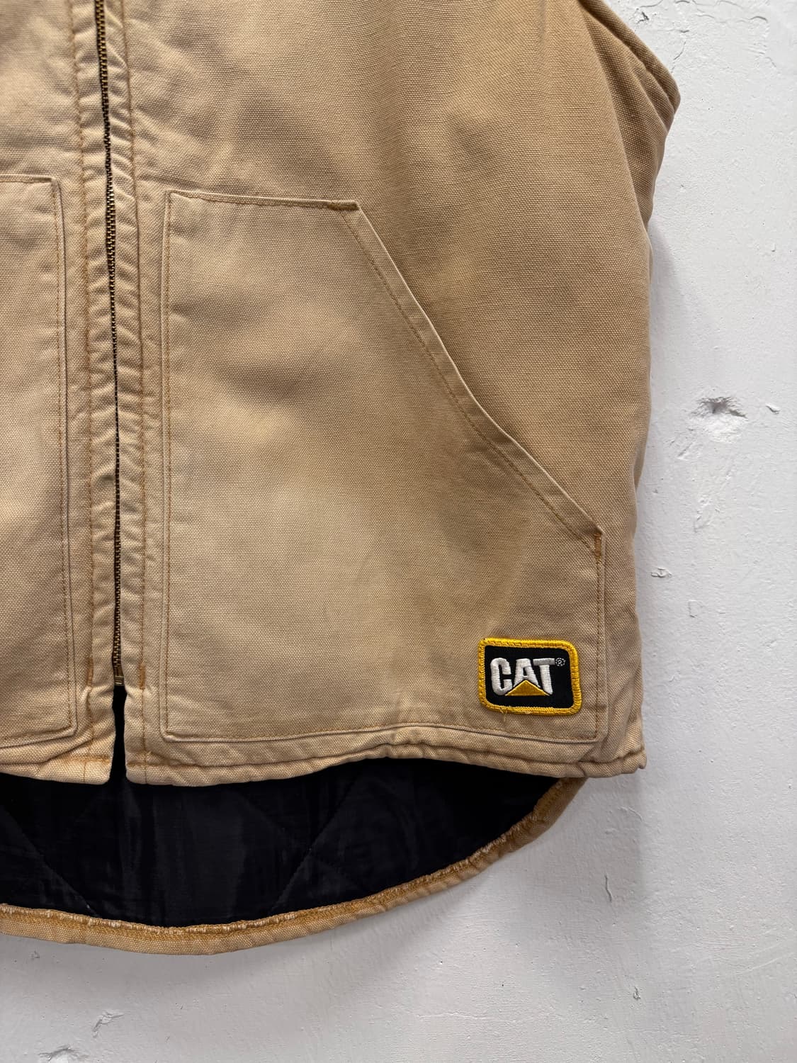 (L) USA CAT 캐터필라 Duck Canvas Work Vest  상품이미지4