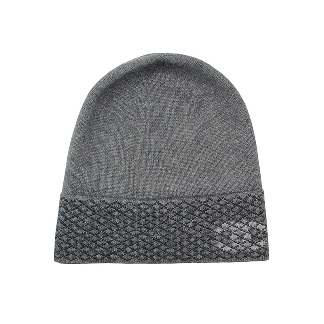 샤넬 CC로고 그레이 캐시미어 비니 모자 상품이미지1