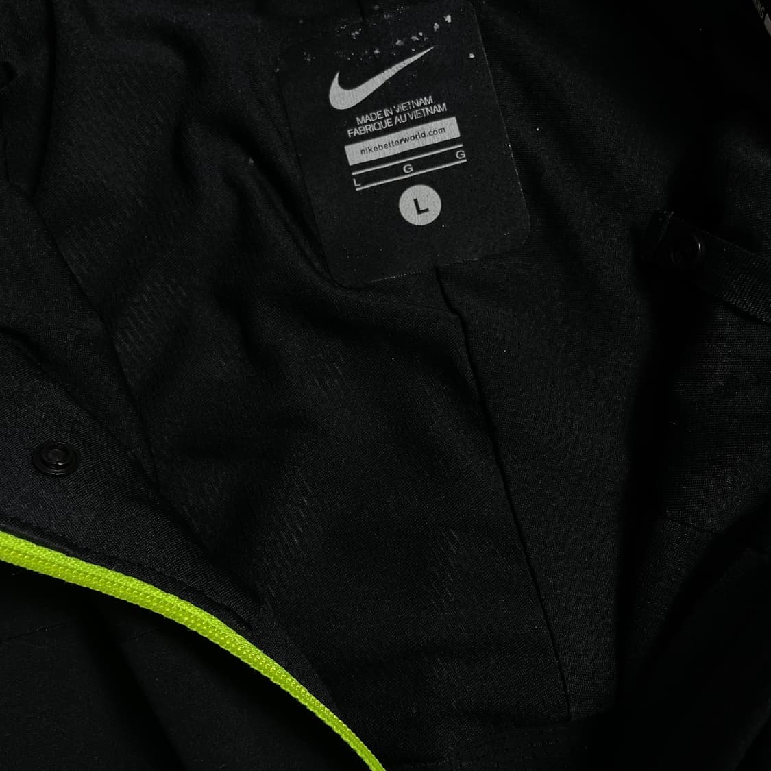 나이키 스카치로고 러닝 트랙 형광 집업 자켓o 4709 상품이미지5