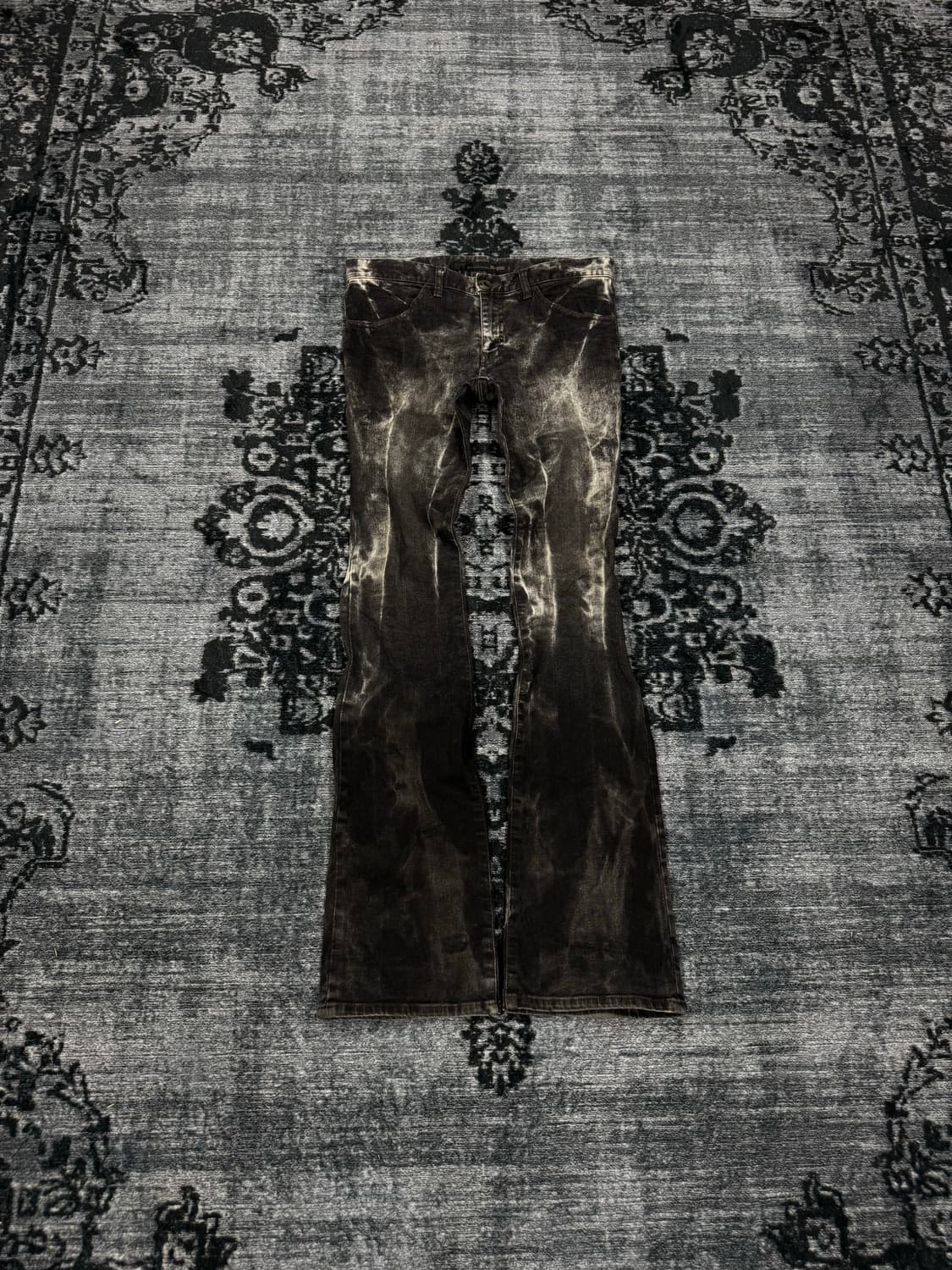 Schlussel 00s archive dark washing boots 상품이미지2