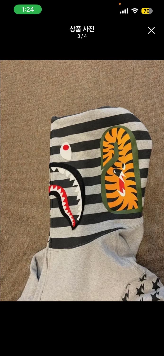 베이프 풀후드집업 상품이미지3