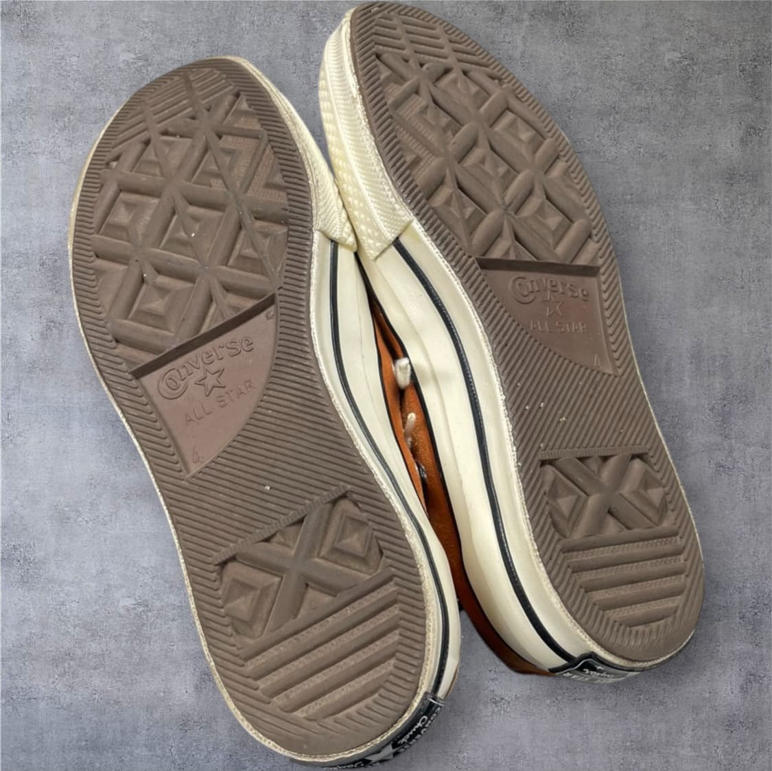 컨버스 Converse 오렌지 스웨이드 척테일러 로우 230 상품이미지8