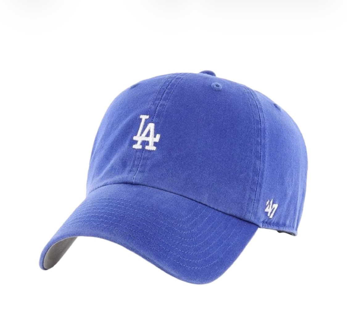 47 브랜드 LA 다저스 베이스 러너 클린업 로얄 볼캡 상품이미지1