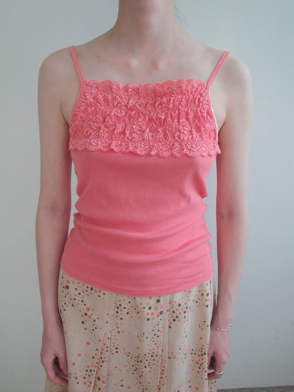Alleg Resse lace sleeveless 상품이미지2