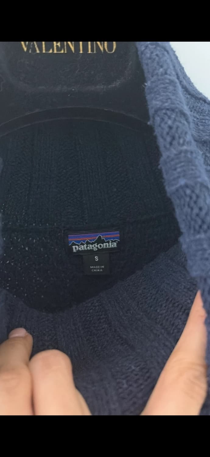파타고니아 터틀넥 니트 S 44,55 정품 상품이미지2