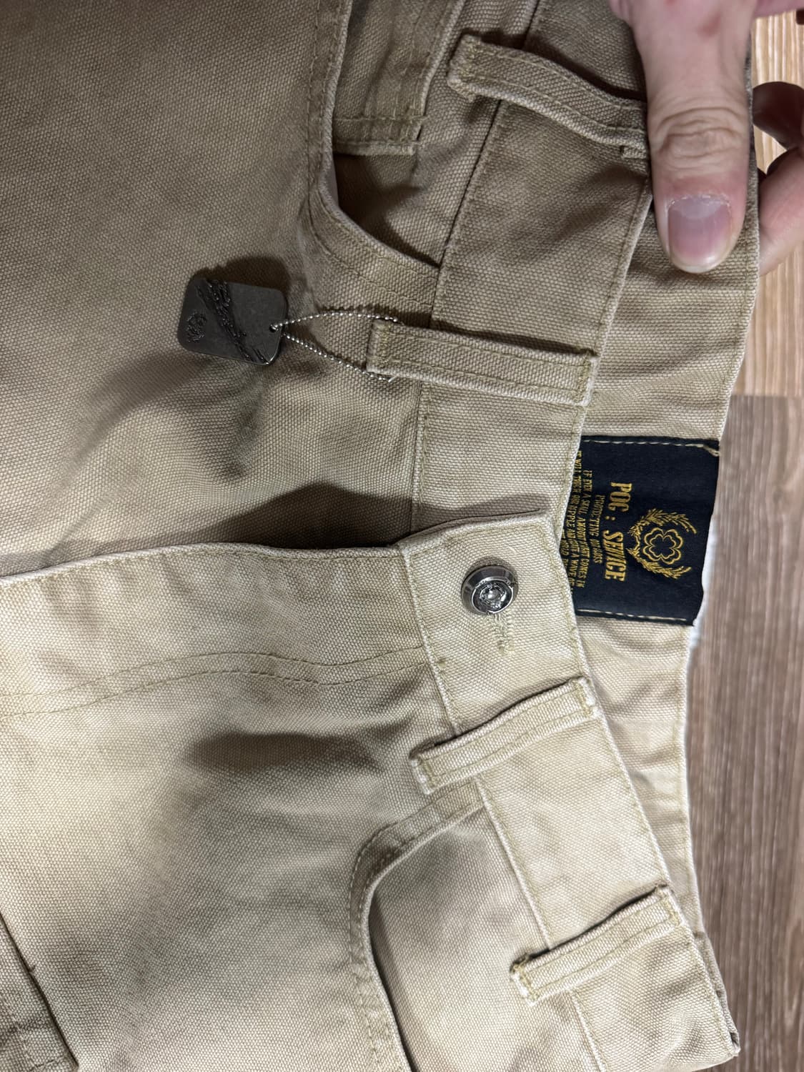 Pogservice MILITARY OXFORD POCKET PANTS 상품이미지2