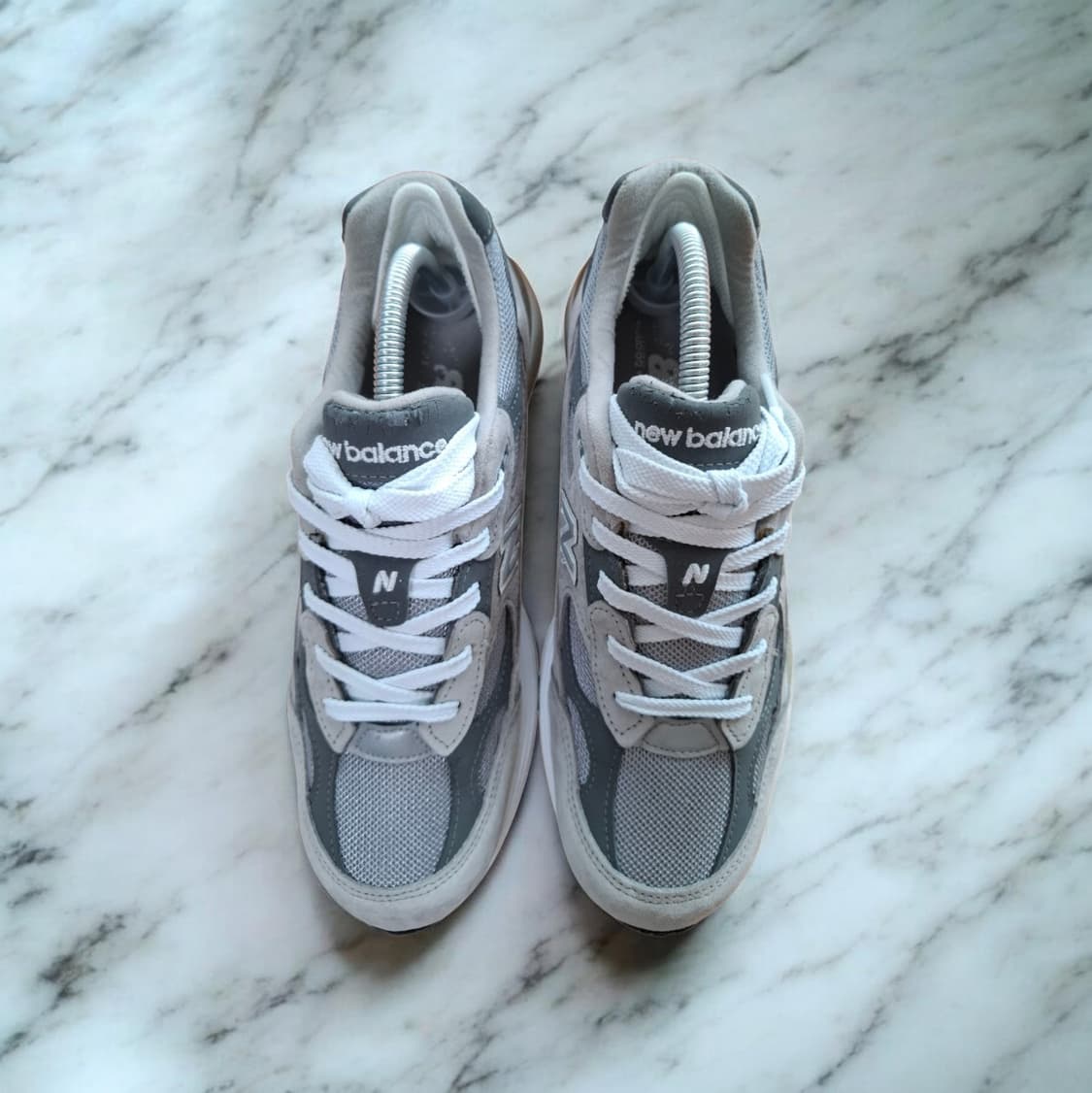 뉴발란스 992 메이드 인 usa 코어 그레이 실버 상품이미지3