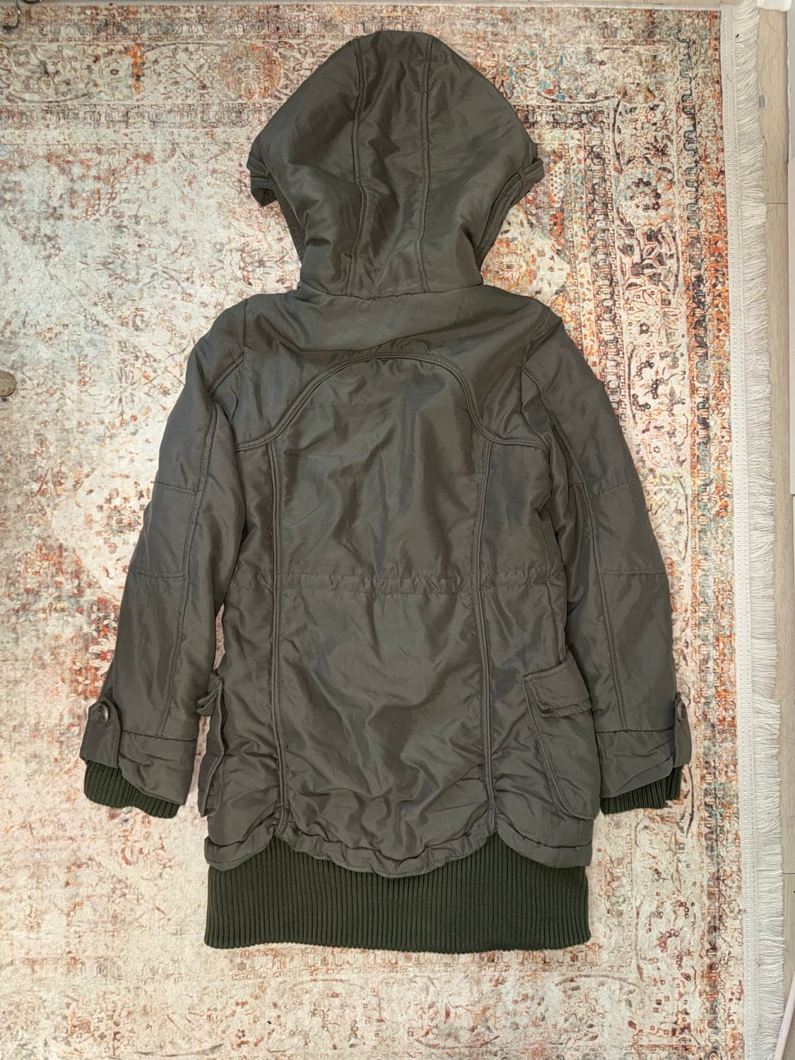 Vintage military 2way midi jacket  상품이미지2