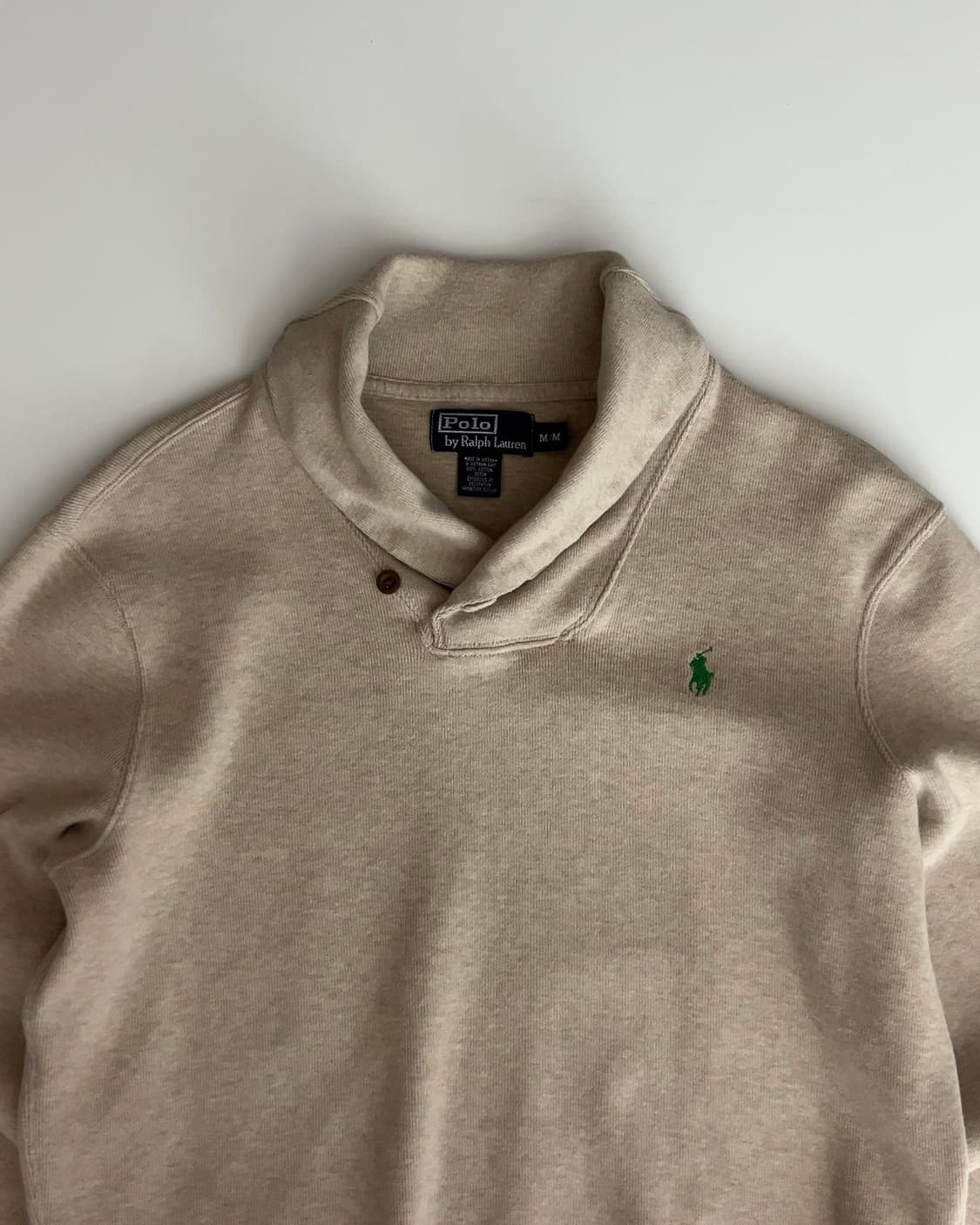 폴로 랄프로렌 숄카라 맨투맨 M 상품이미지4