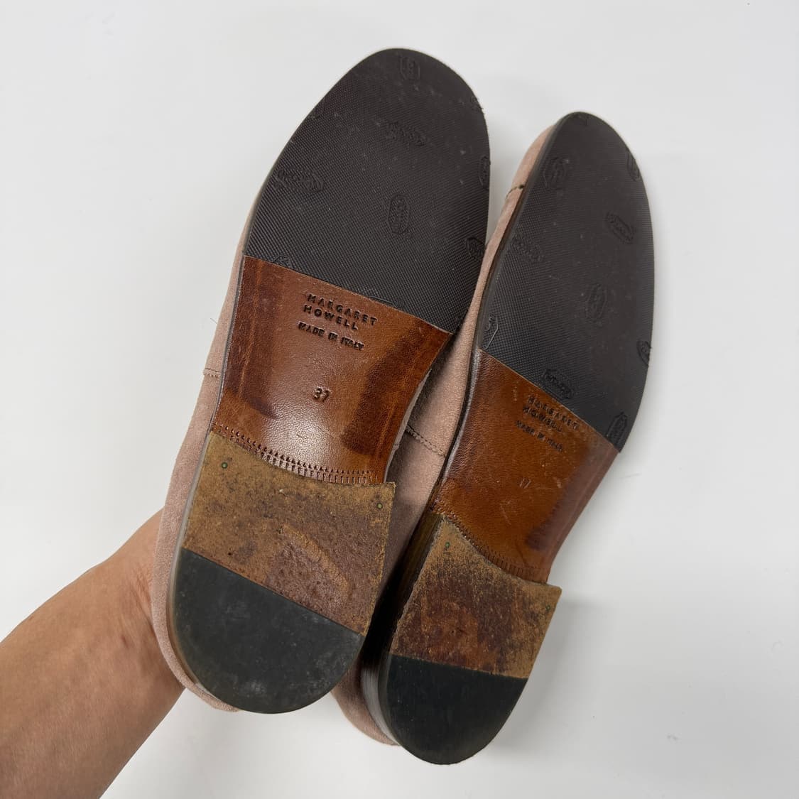 Margaret Howell suede cap toe shoes 상품이미지7