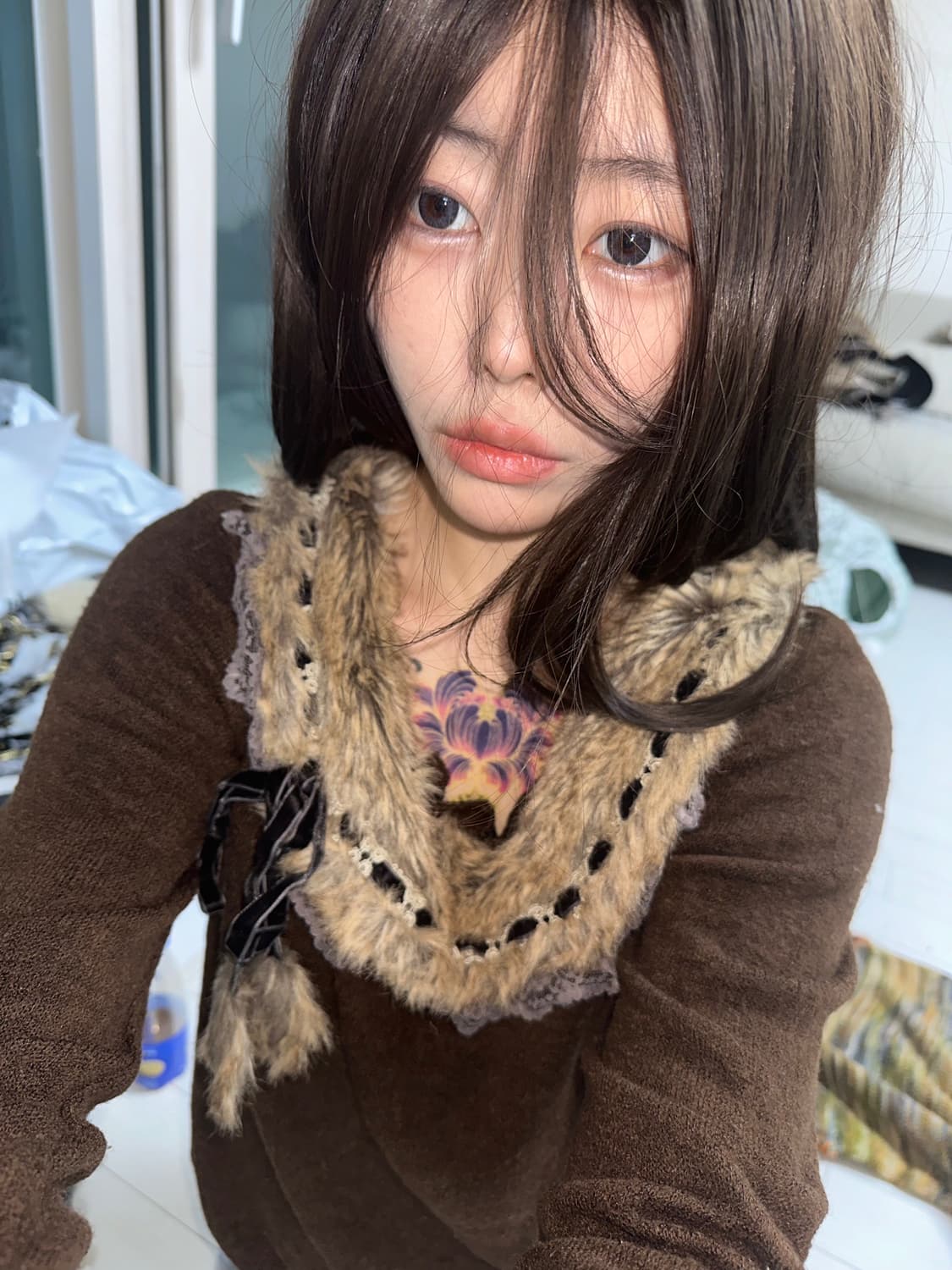 Axes femme pompom knitwear 상품이미지1