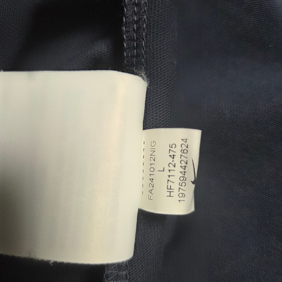 [L] 나이키 자크뮈스 반팔 티셔츠 옵시디언 상품이미지4