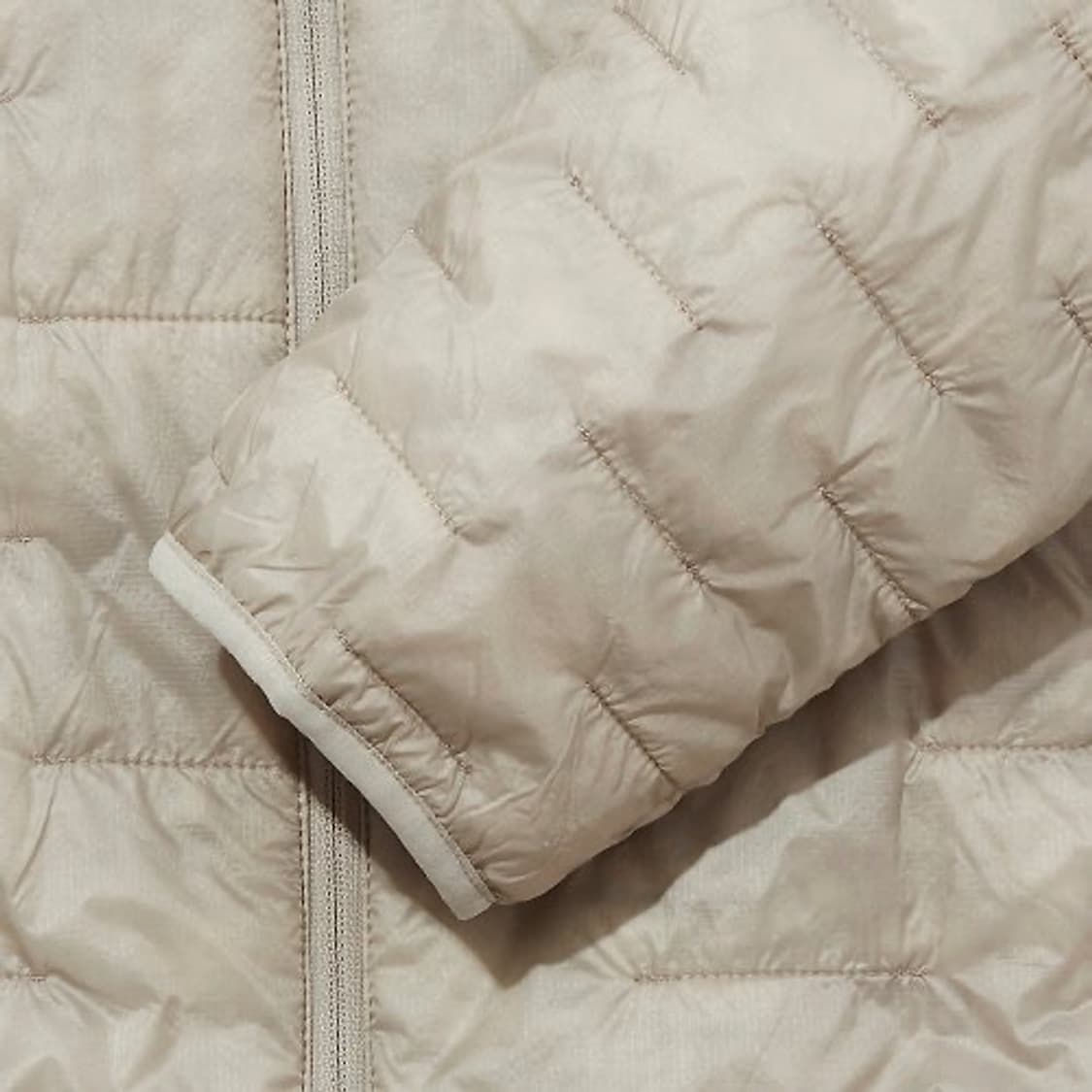 XL 새상품 정품 노스페이스 경량패딩 베이지 엑티브 웜스 후디 자켓 상품이미지3