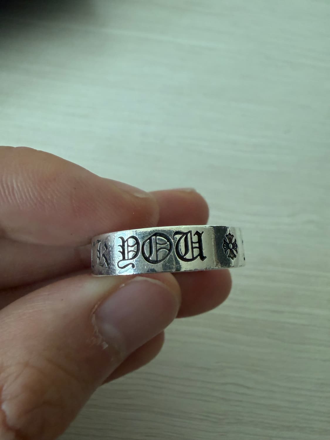 [us9.5]크롬하츠 퍽유링 fuckyou링 상품이미지6