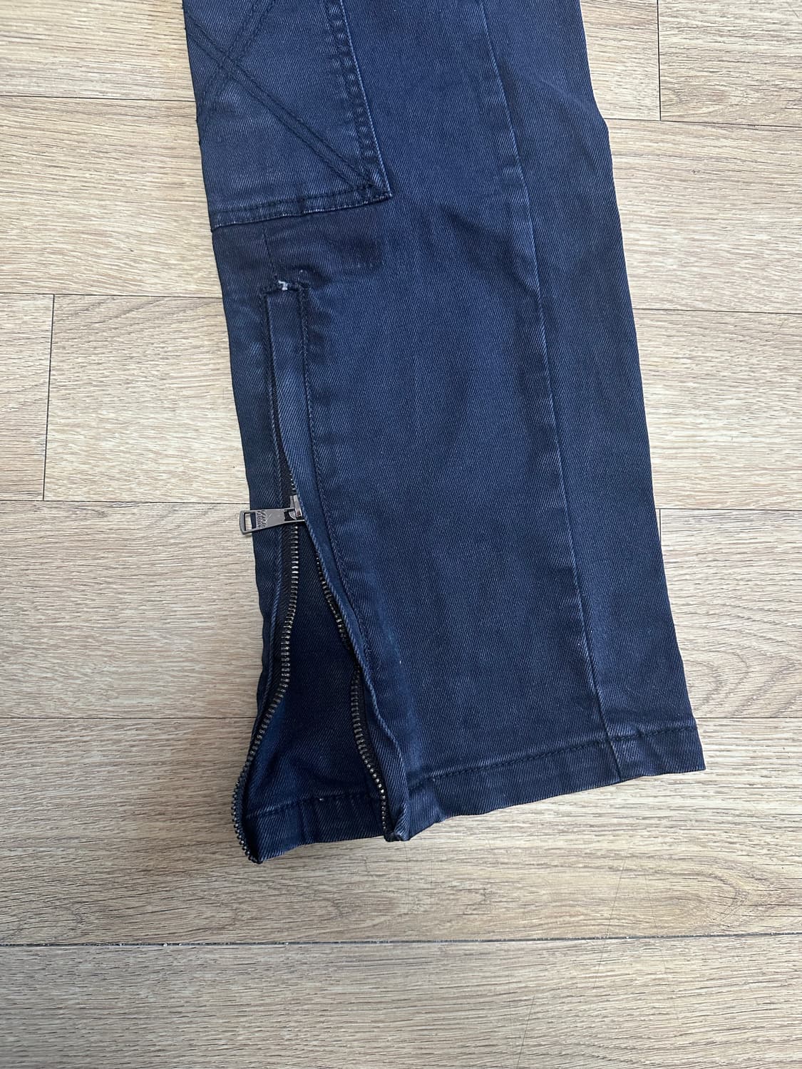 돌체앤가바나 정품 흑청 바이커 팬츠 31까지 상품이미지6