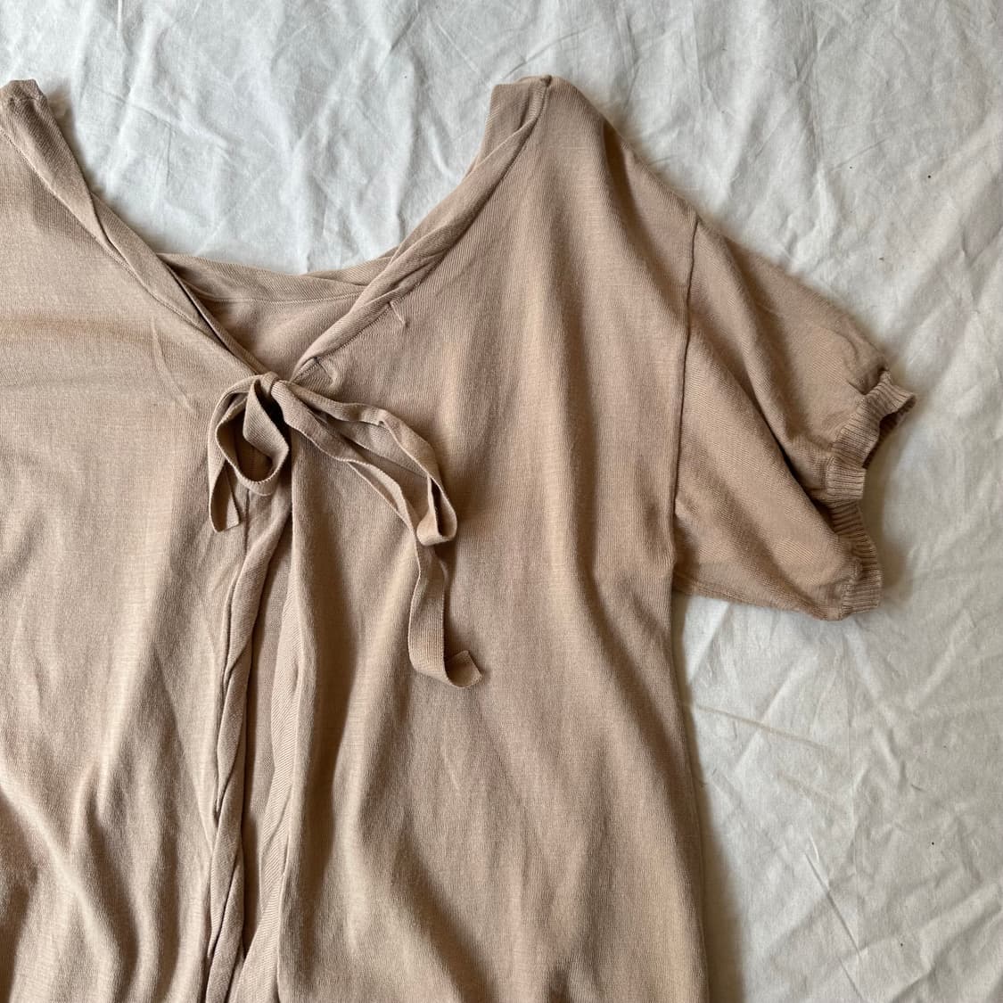 버버리 블루라벨 burberry 리본 반팔 니트 상품이미지7