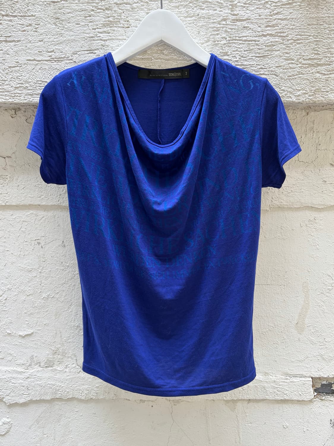 Schlussel drape 반팔 상품이미지1