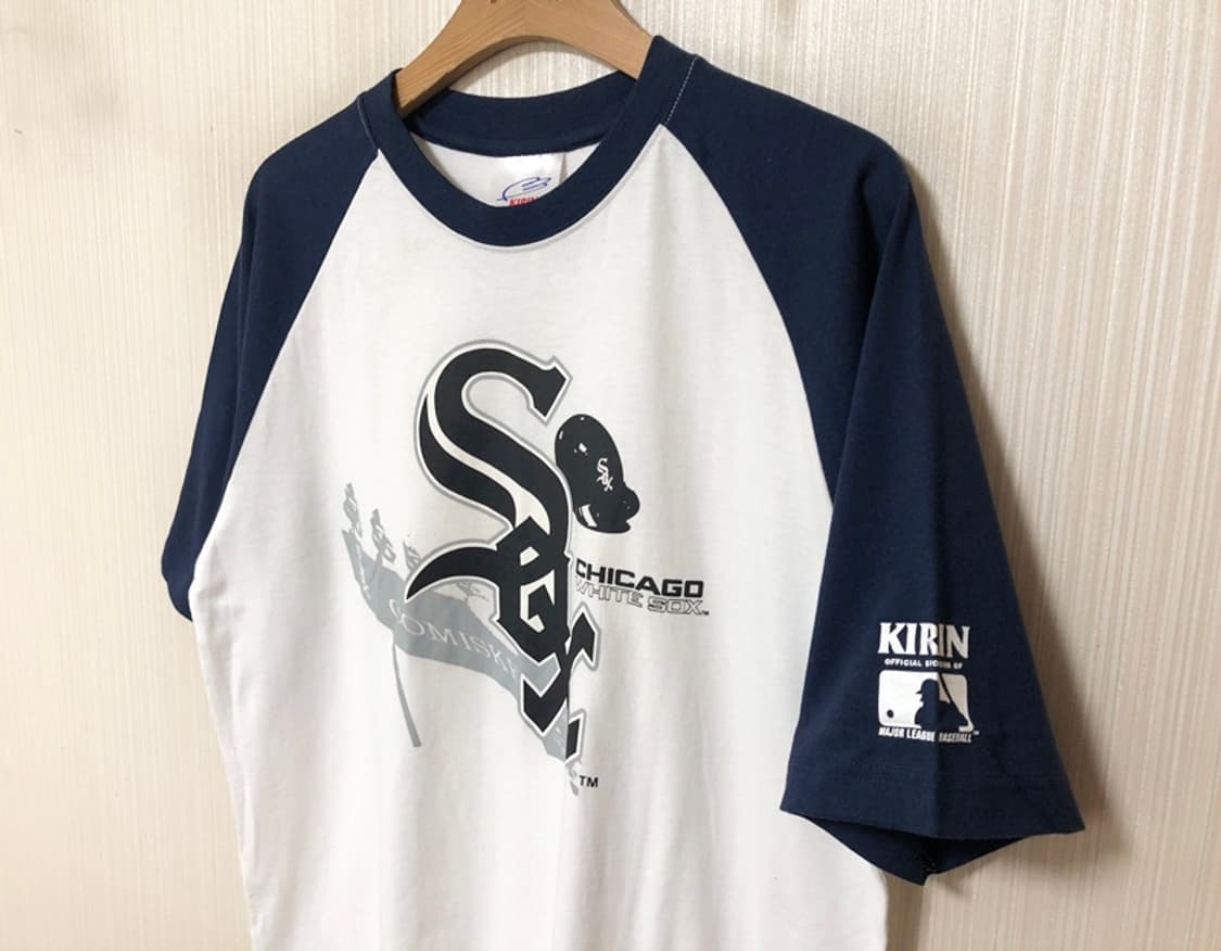 MLB 마제스틱 X KIRIN 시카고화이트삭스 반팔티셔츠 L 상품이미지7
