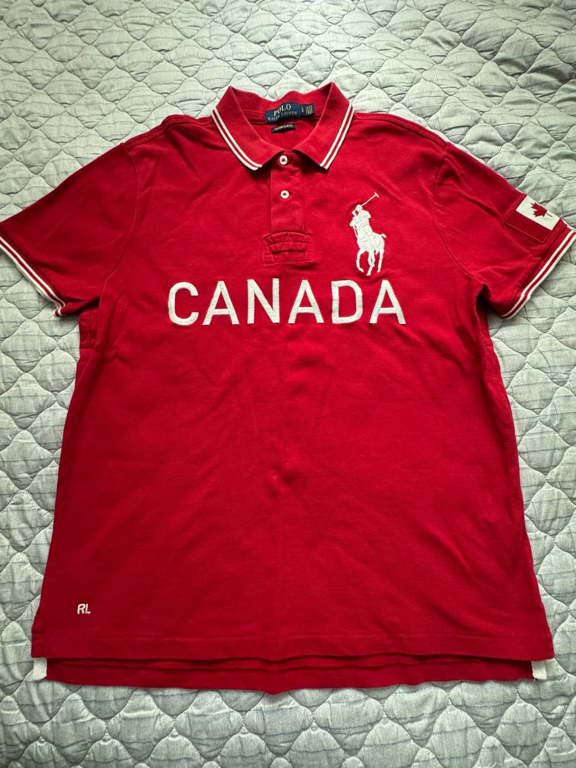 폴로 랄프로렌 캐나다 빅포니 티셔츠 상품이미지1