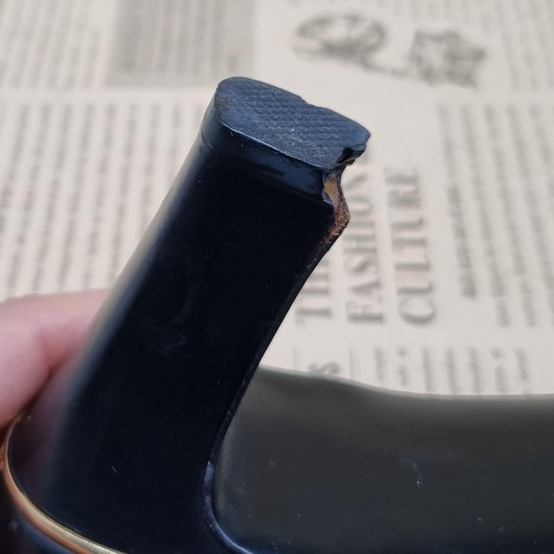 정품 발리 여성구두 좌230 우225 굽7 상품이미지5