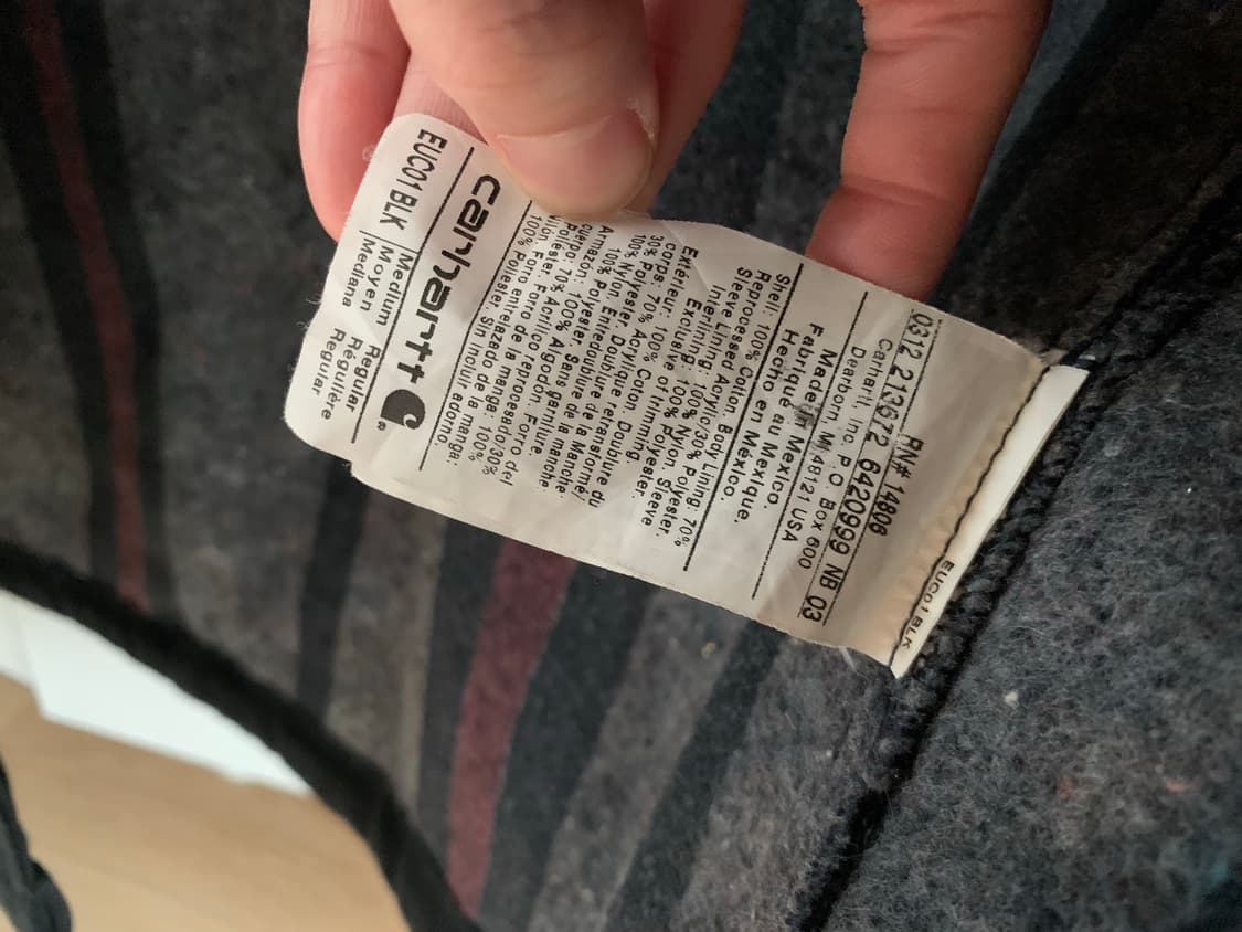 칼하트 미시간 초어코트 M 상품이미지5