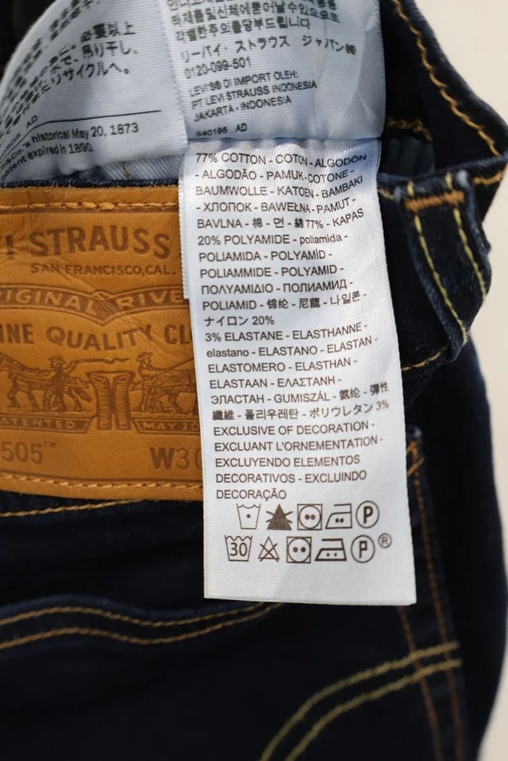 Levis 505 Premium Denim Pants 상품이미지8
