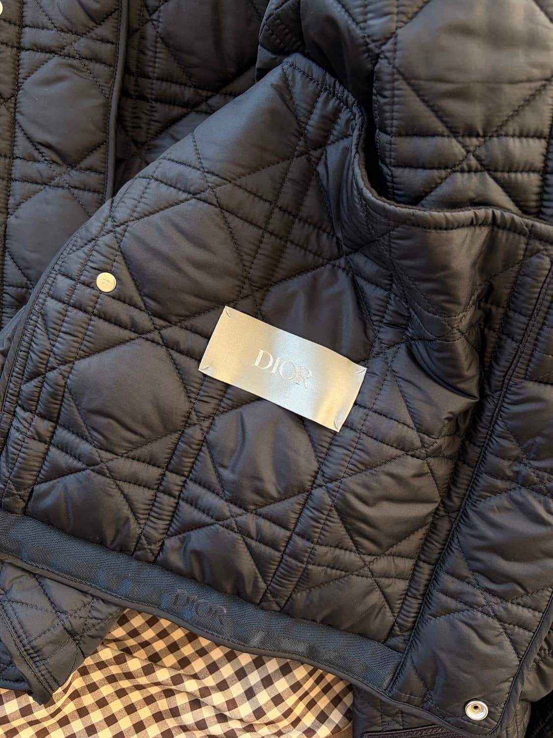 디올 / 까나쥬 후드 블루종 네이비컬러 / 54 상품이미지4