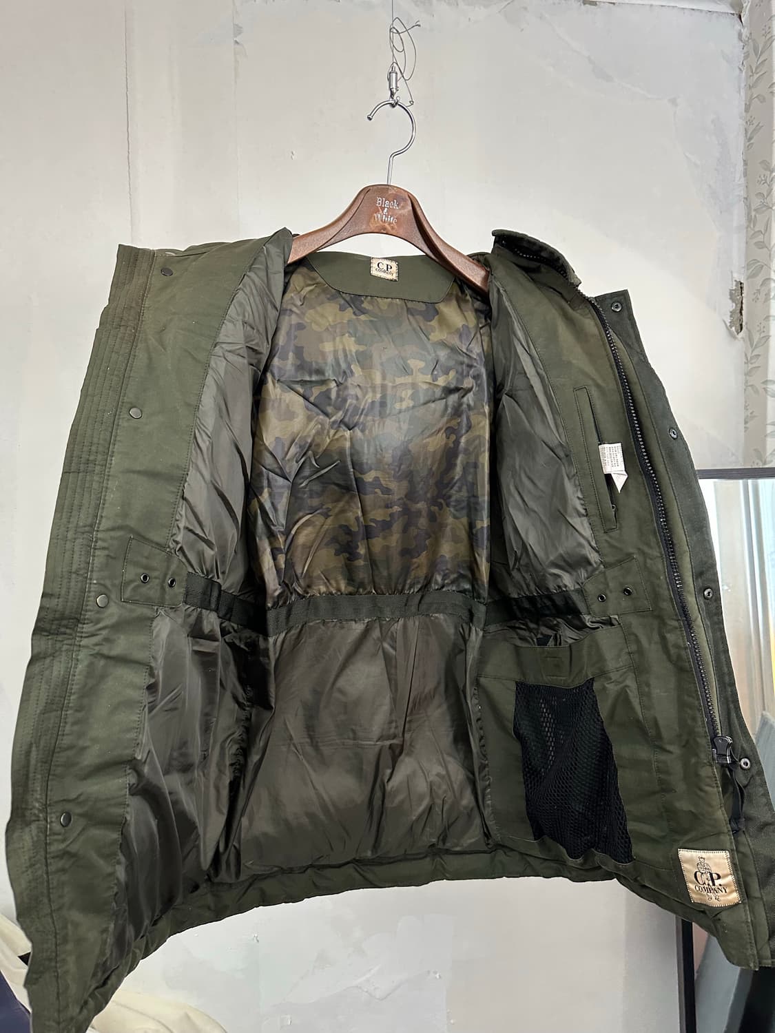 씨피컴퍼니 고글 패딩 자켓 95 (90) 상품이미지10