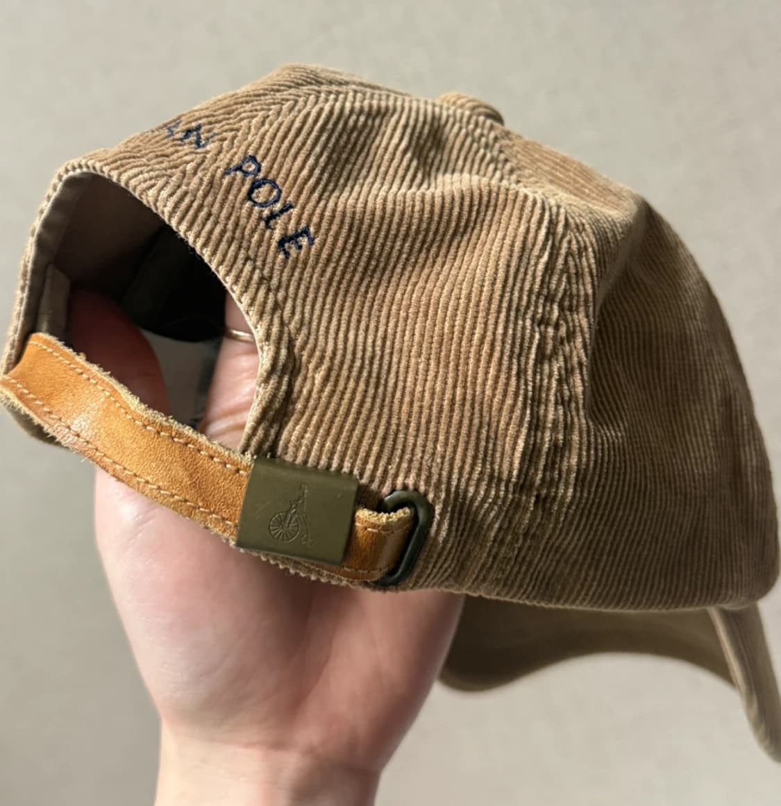 빈폴 코듀로이 볼캡 브릭BE598BU01C 상품이미지4