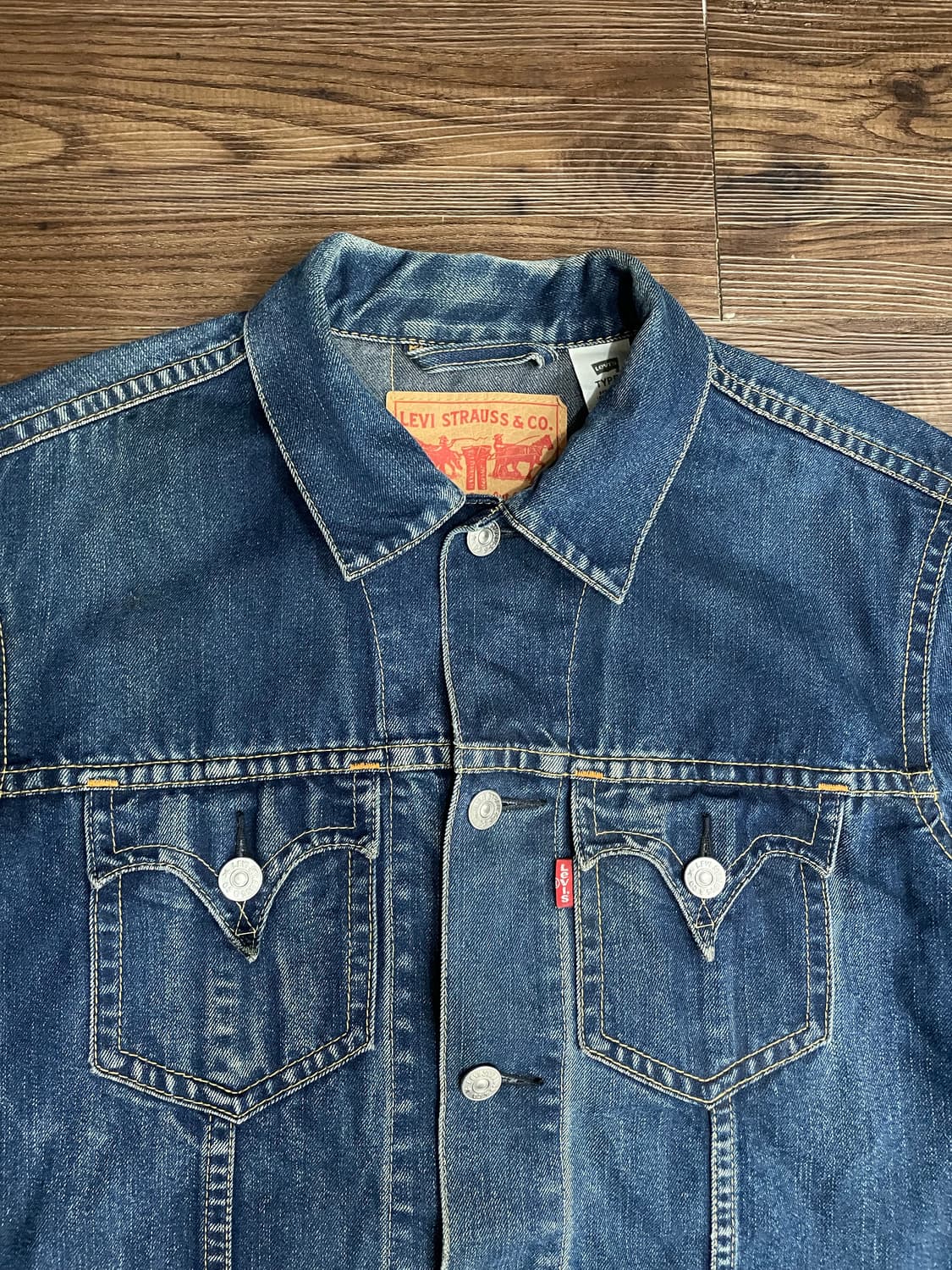 리바이스 타입원 TYPE1 트러커 데님 자켓 상품이미지2