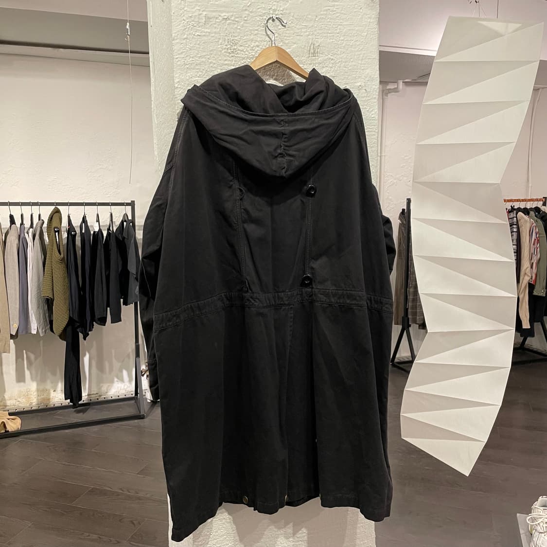 캐피탈 Tri-P 파카 블랙 상품이미지3