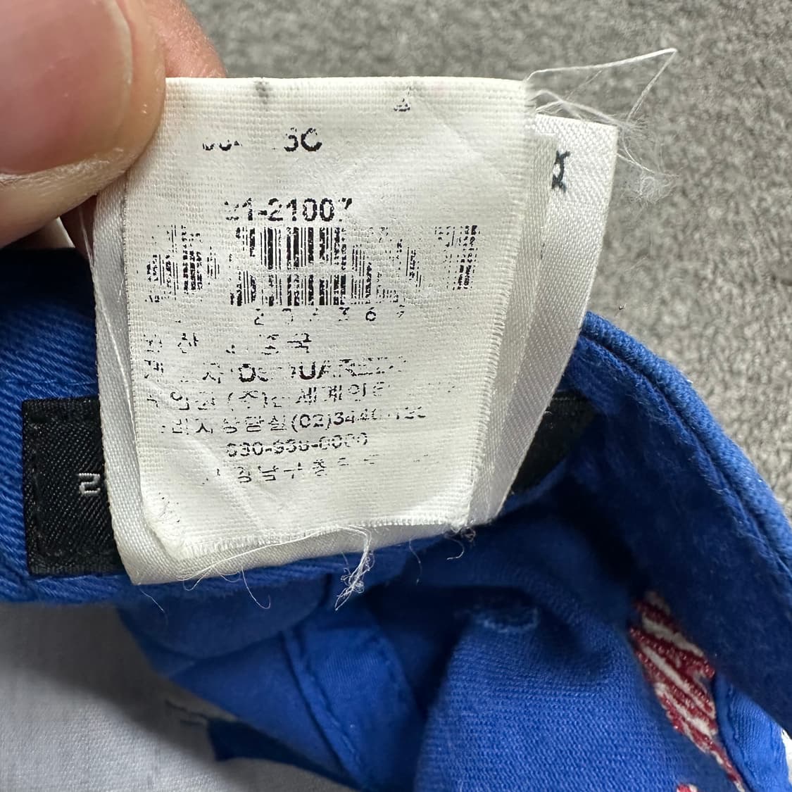 디스퀘어드 브로스 하와이 볼캡 상품이미지6