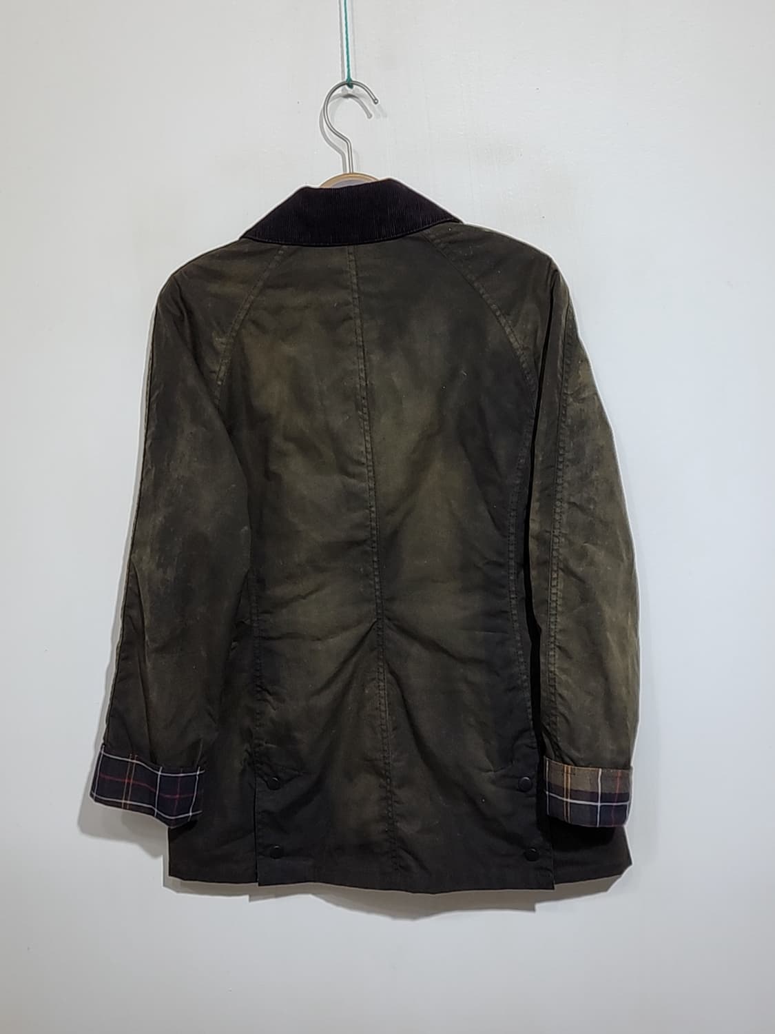 (S) 바버 왁싱자켓 클래식 비드넬 왁스점퍼 매장판  상품이미지8