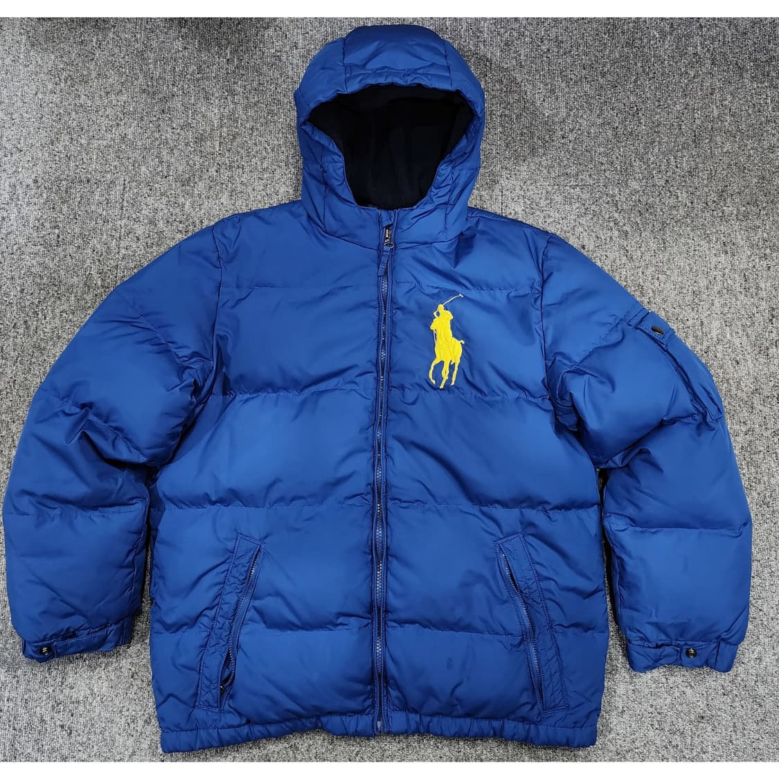 폴로 랄프로렌 빅포니 다운 후드 패딩 보이즈 XL 상품이미지1