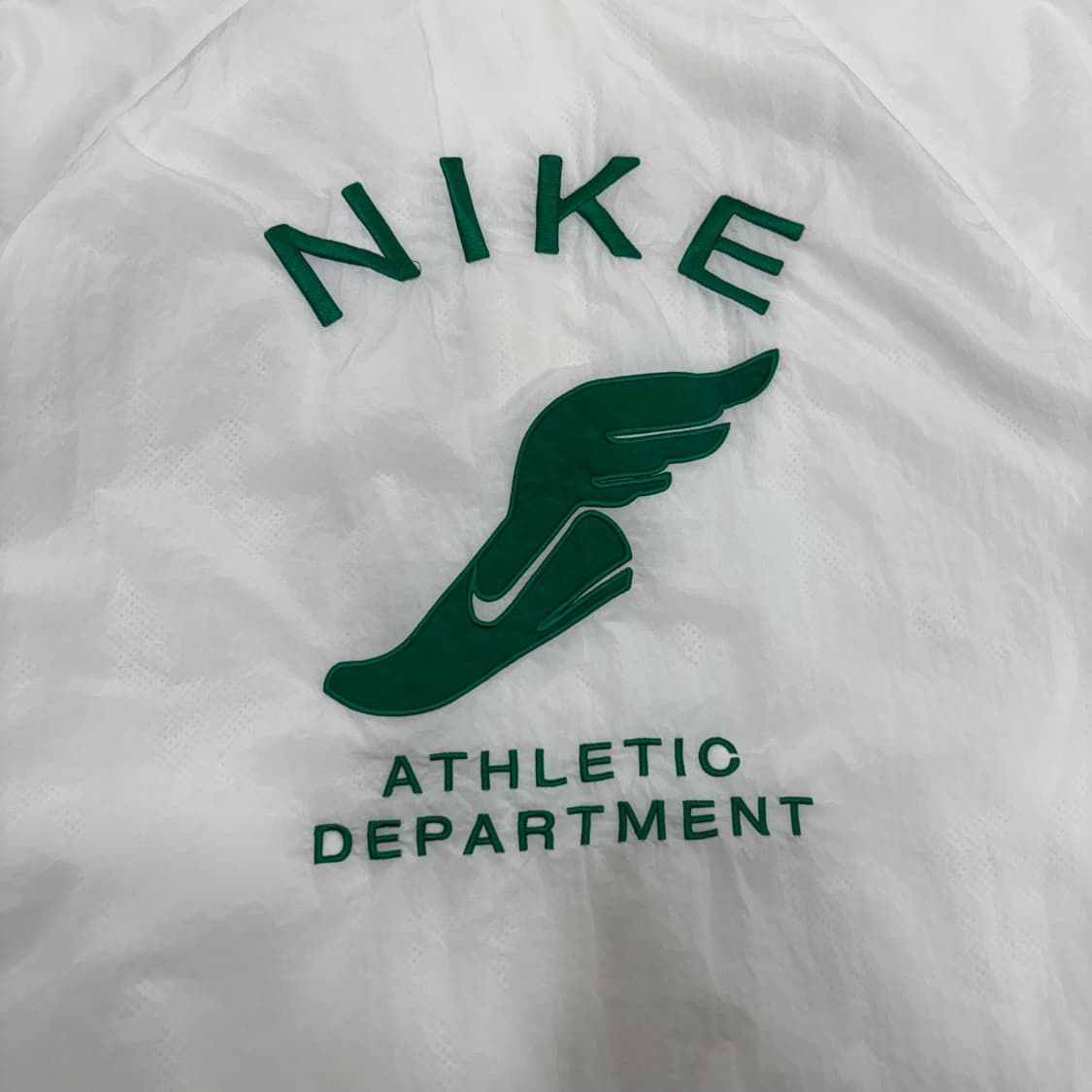 NIKE  NSW 우븐 화이트 말라카이트 자켓 상품이미지3