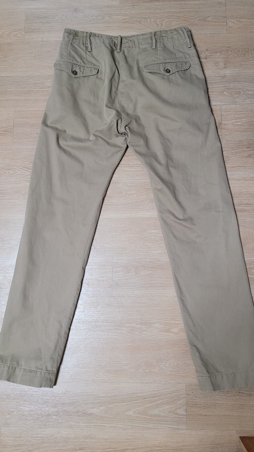 더블알엘(RRL) - 치노팬츠(뉴 밀리터리 카키) 30/30 사이즈 상품이미지3