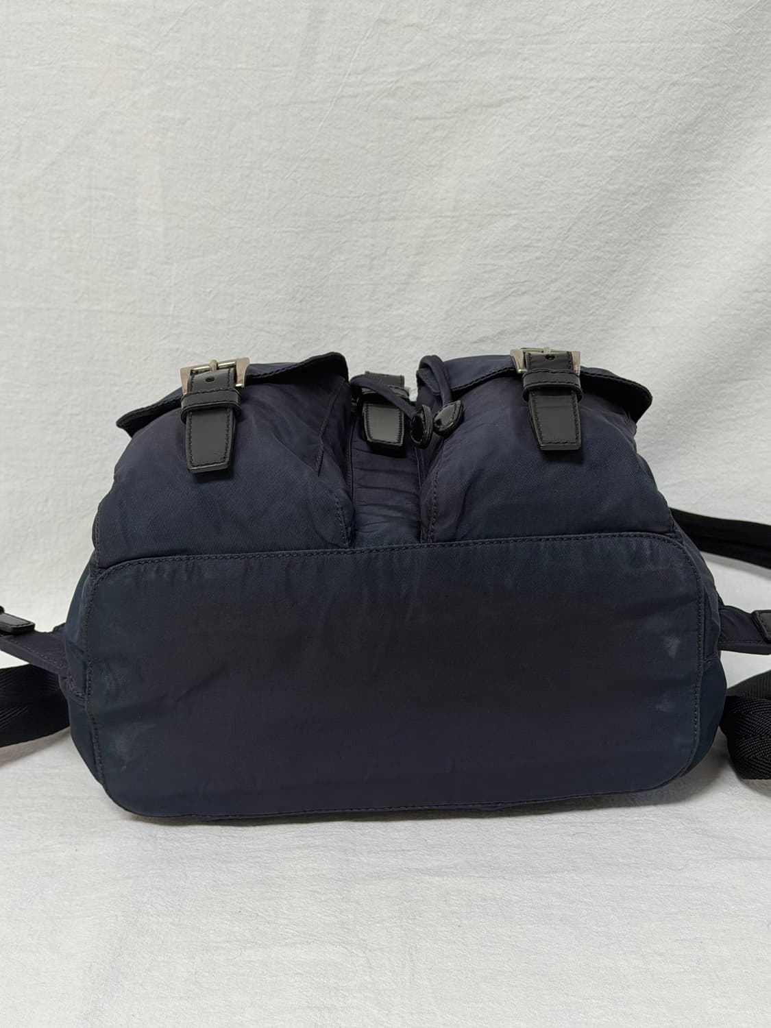 정품 프라다 포코노 나일론 투포켓 백팩 네이비 스몰 상품이미지8