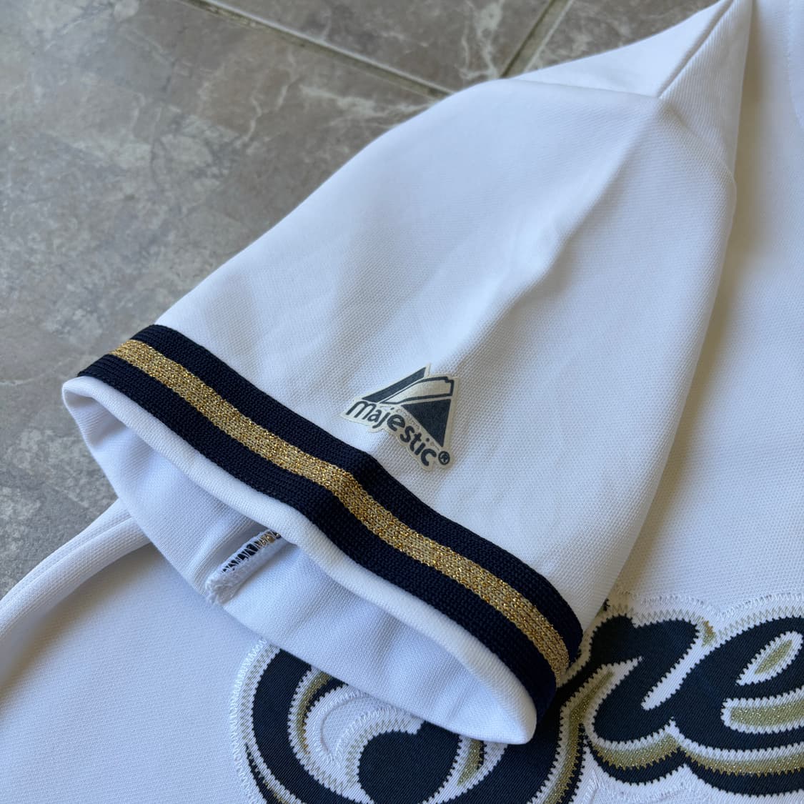 마제스틱 MLB 밀워키 브루어스 쿨 베이스 유니폼 L 상품이미지5