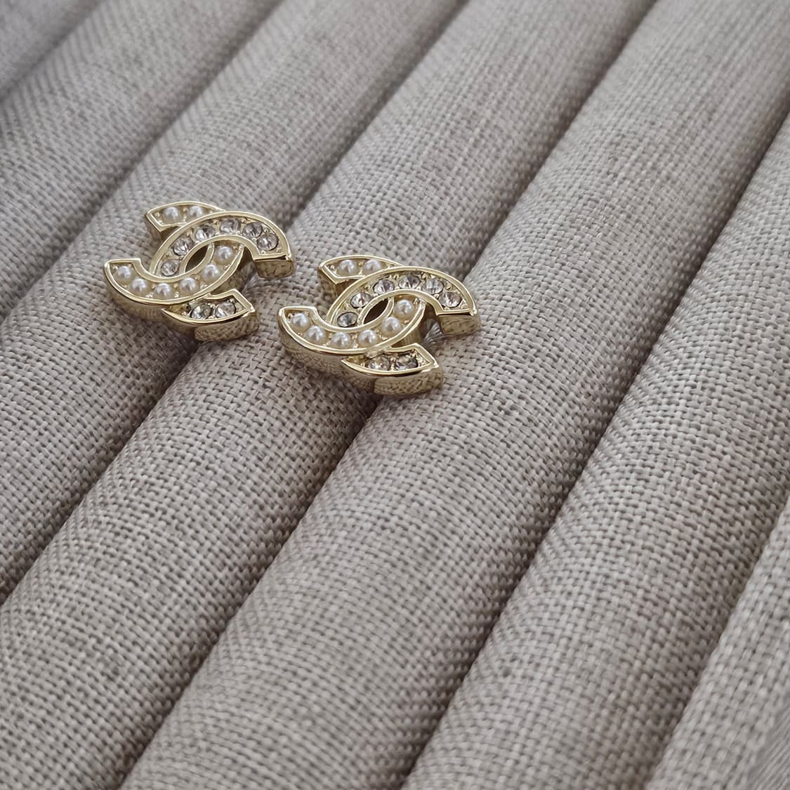 925 샤넬 빈티지 업사이클링 귀걸이 상품이미지3