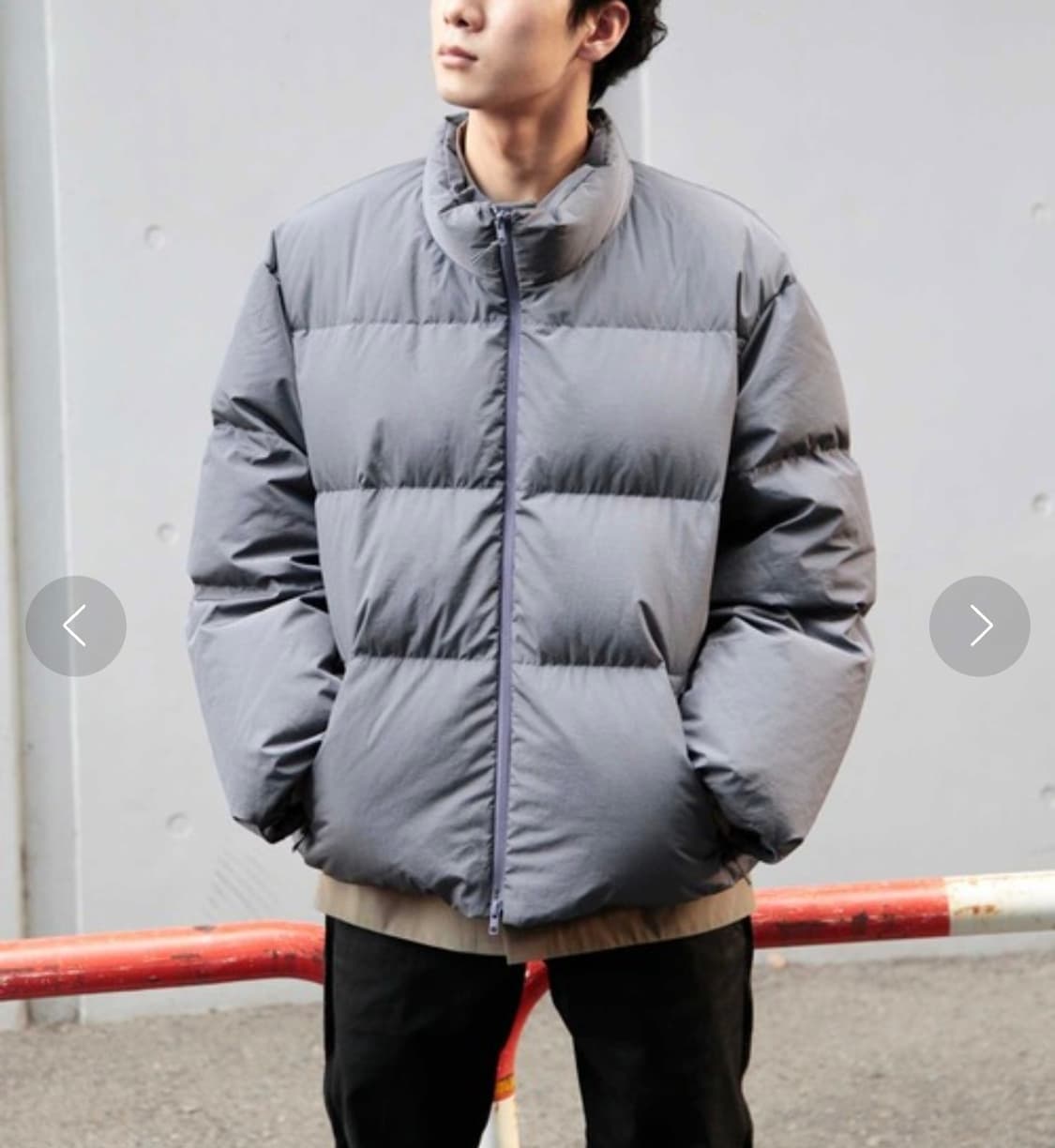 DIGAWEL X F/CE 실크 나일론 패딩 상품이미지4