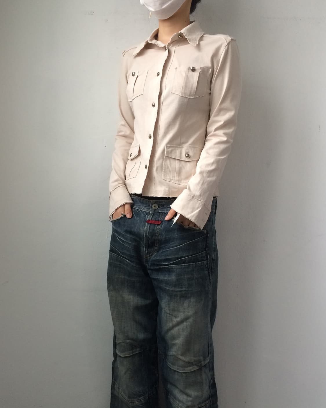 Multi pocket shirt 상품이미지5
