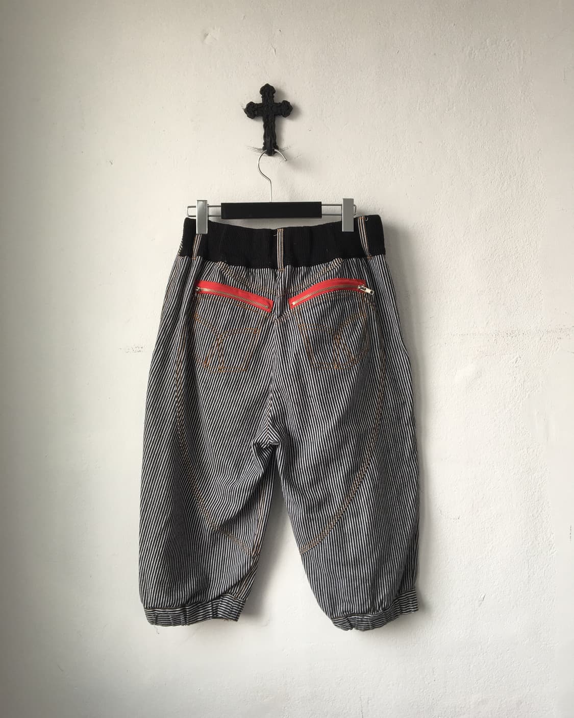 Stripe pattern balloon fit pants 상품이미지2