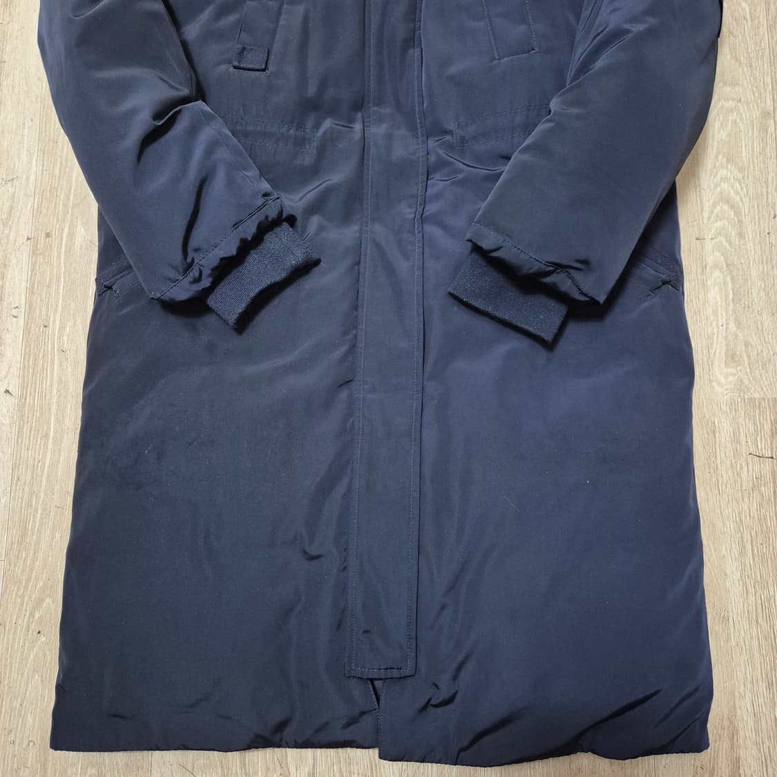 나인식스 뉴욕 여성 덕다운 후드 롱패딩 점퍼 상품이미지3