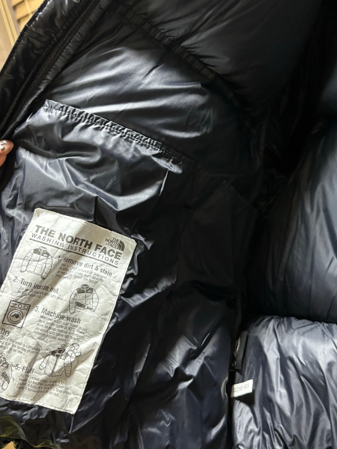 노스페이스 화이트 라벨 노벨티 눕시 다운 자켓 SP 리얼 블랙 상품이미지7