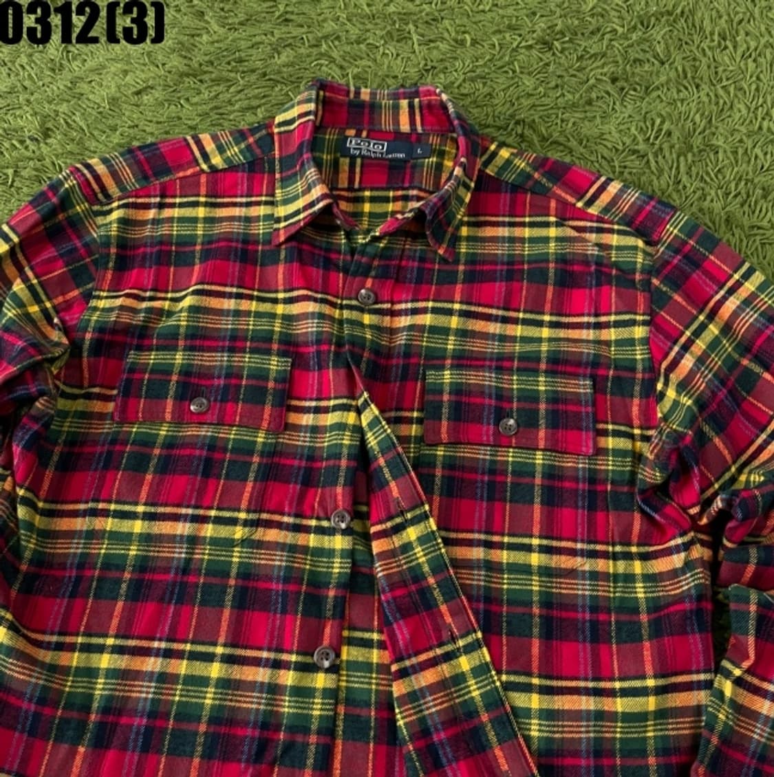 폴로 랄프로렌 체크 긴팔셔츠 상품이미지2